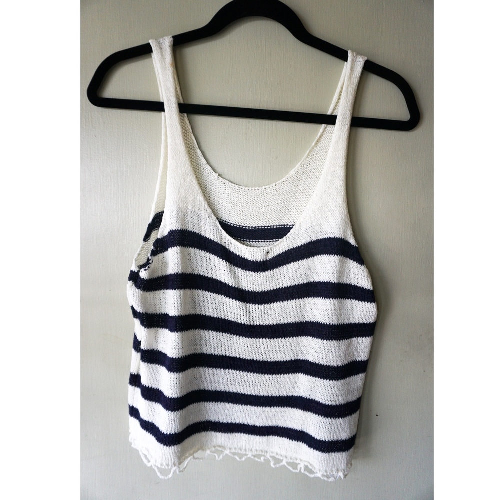 MINKPINK Striped Tank Top New With Tags